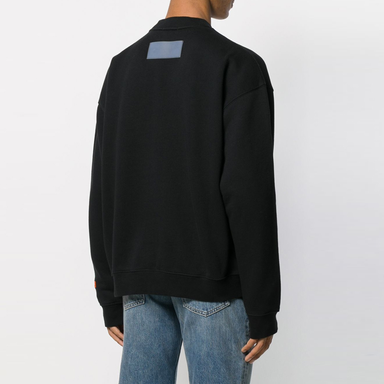 Shop Sudadera Negra HERON PRESTON NASA para Hombre de Algodón con Gráfico HMBA003F198080191088