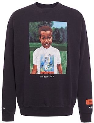 헤론 프레스톤 초상화 프린트 블랙 긴팔 맨투맨 HMBA007S208960191088 Buy 헤론 프레스톤 초상화 프린트 블랙 긴팔 맨투맨 HMBA007S208960191088