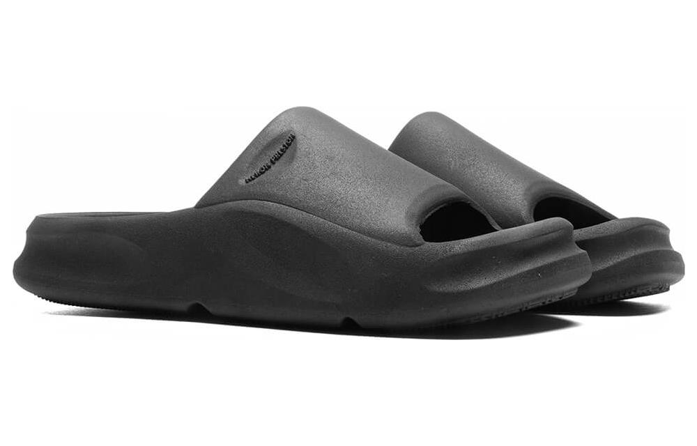 Order Heron Preston Gummi Platform Sandalen ''Schwarz'' HMIC004C99MAT0011000