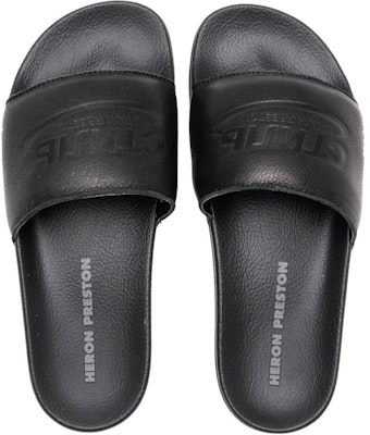 HERON PRESTON 皮革 百搭舒適 潑水拖鞋 男款 黑色 Purchase HERON PRESTON 皮革 百搭舒適 潑水拖鞋 男款 黑色