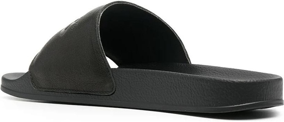 HERON PRESTON 皮革 百搭舒適 潑水拖鞋 男款 黑色 Details for HERON PRESTON 皮革 百搭舒適 潑水拖鞋 男款 黑色