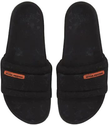 Heron Preston Slide ''Schwarz'' HMIC002S21FAB0011000 Shop Heron Preston Slide ''Schwarz'' HMIC002S21FAB0011000
