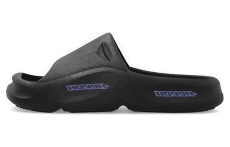 Heron Preston Slide 'Black Leather' HMIC006F23MAT0011000