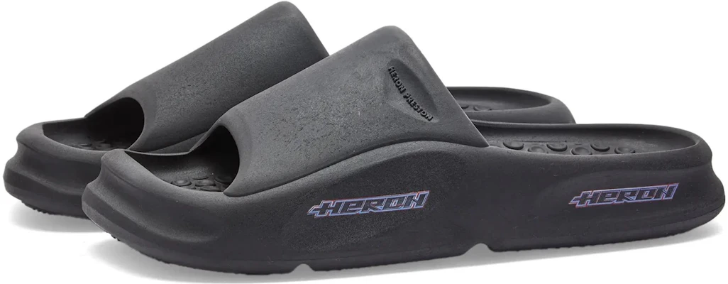 Heron Preston Slide ''Schwarzes Leder'' HMIC006F23MAT0011000 Order Heron Preston Slide ''Schwarzes Leder'' HMIC006F23MAT0011000