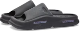 Order Heron Preston Slide ''Schwarzes Leder'' HMIC006F23MAT0011000