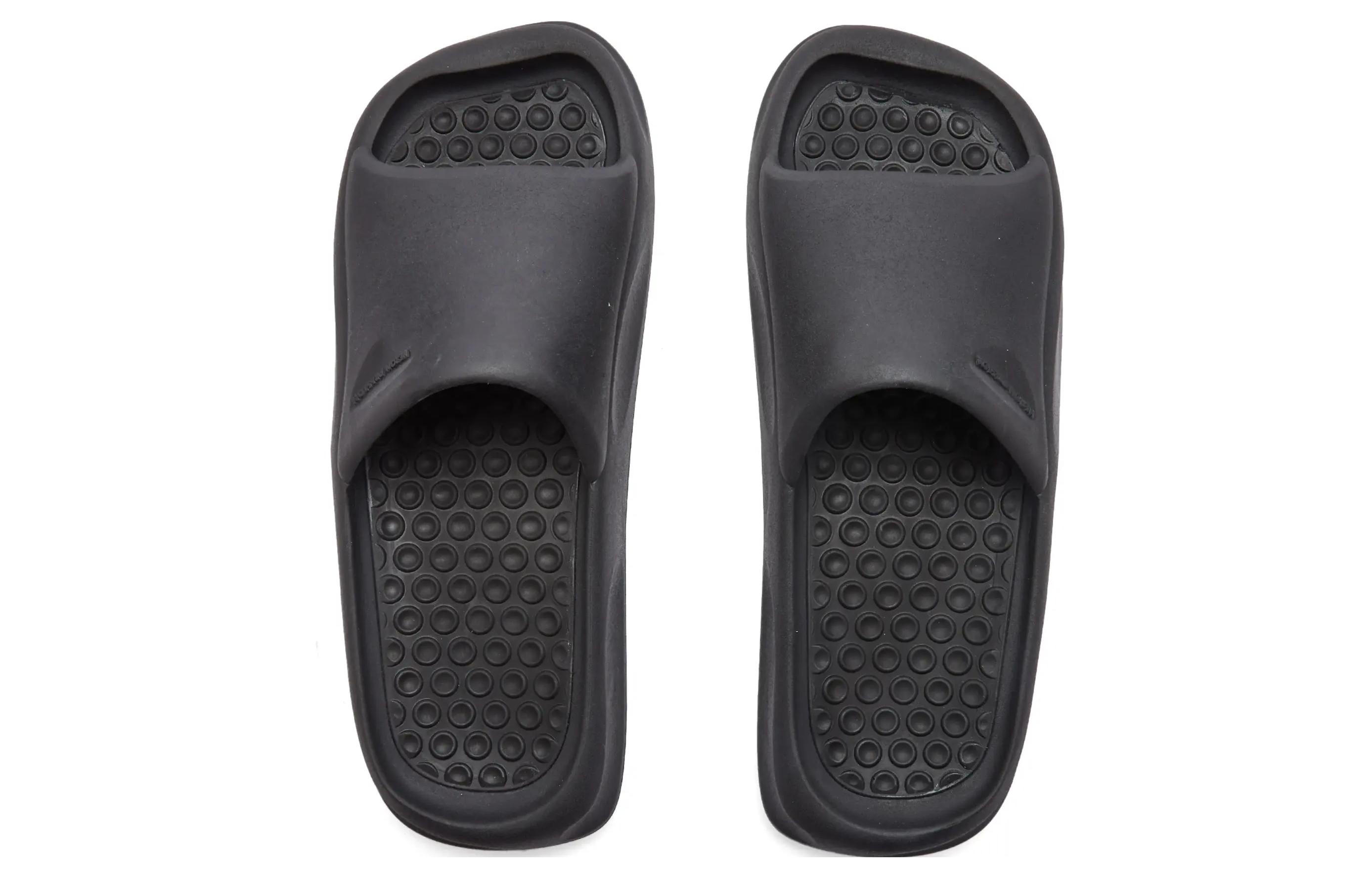 Lookbook Heron Preston Slide ''Schwarzes Leder'' HMIC006F23MAT0011000