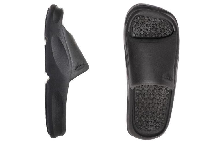Purchase Heron Preston Slide ''Schwarzes Leder'' HMIC006F23MAT0011000