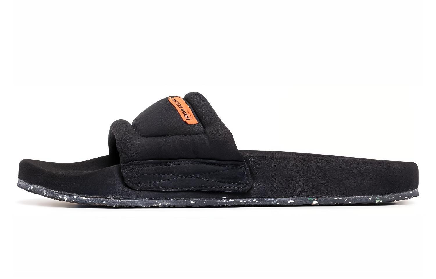 Heron Preston Slide 'Black Logo Patch' HMIC002F21FAB0011000