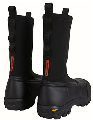 Heron Preston Bota Calcetín Media 'Negro Seguridad' HMIE001F21LEA0011010 Lookbook Heron Preston Bota Calcetín Media 'Negro Seguridad' HMIE001F21LEA0011010
