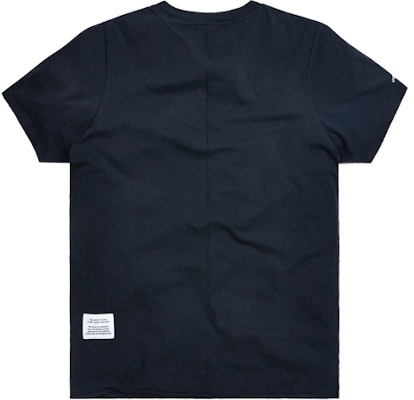 HERON PRESTON SS20 Kaos Unisex Hitam dengan Logo dan Print Bangau. HMAA013S209140211088 Lookbook HERON PRESTON SS20 Kaos Unisex Hitam dengan Logo dan Print Bangau. HMAA013S209140211088