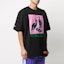 Purchase HERON PRESTON SS21 Kaos Crewneck Hitam Motif Bangau Pink HMAA020R21JER0031030