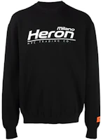 Heron Preston SS21 Logo Crewneck Long Sleeve Sweatshirt Black () HMHE006F21KNI0021001 Heron Preston SS21 Logo Crewneck Long Sleeve Sweatshirt Black () HMHE006F21KNI0021001