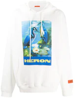 Heron Preston SS21 White Crane Hoodie White HMBB004F198080010288 Heron Preston SS21 White Crane Hoodie White HMBB004F198080010288