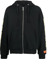 Heron Preston SS23 Black Back Letter Print Zip Long Sleeve Sweatshirt Men HMBE010S23JER0011025 Heron Preston SS23 Black Back Letter Print Zip Long Sleeve Sweatshirt Men HMBE010S23JER0011025