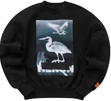 Heron Preston SS23 Graphic Print Long Sleeve Crewneck Sweatshirt Black HMBA020S23JER0021001 Heron Preston SS23 Graphic Print Long Sleeve Crewneck Sweatshirt Black HMBA020S23JER0021001