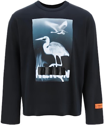 헤론 프레스턴 SS23 그래픽 프린트 긴팔 스웨트셔츠 블랙 HMAB026S23JER0011001 Buy 헤론 프레스턴 SS23 그래픽 프린트 긴팔 스웨트셔츠 블랙 HMAB026S23JER0011001