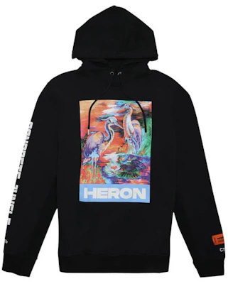 Heron Preston 水彩鶴黑色長袖連帽上衣 HMBB007S208960211088 Buy Heron Preston 水彩鶴黑色長袖連帽上衣 HMBB007S208960211088