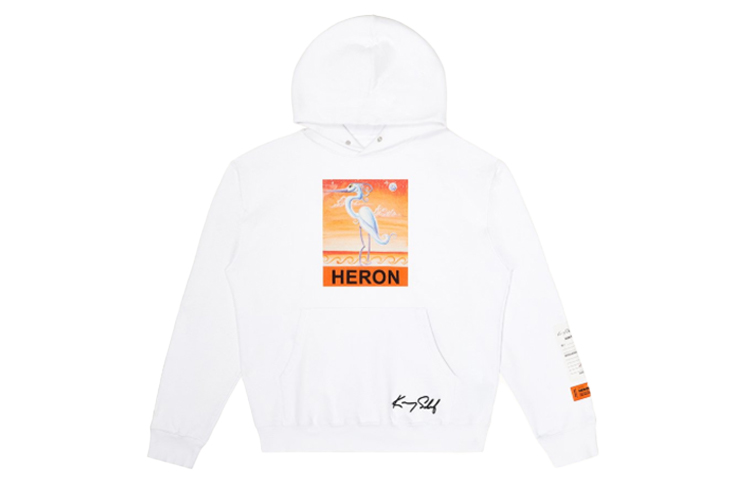 Heron Preston Kenny Scharf Hoodie White () hmbb010f20jer0090120