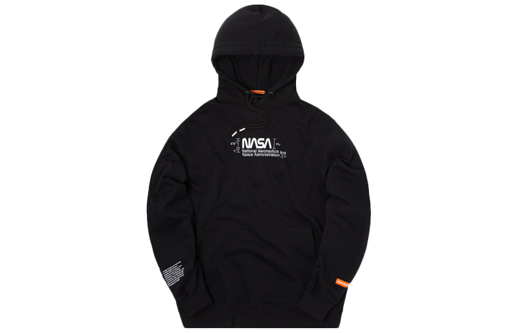 Order Heron Preston x NASA 黑色連帽衫 男女性聯名款 HMBB004F198080181001