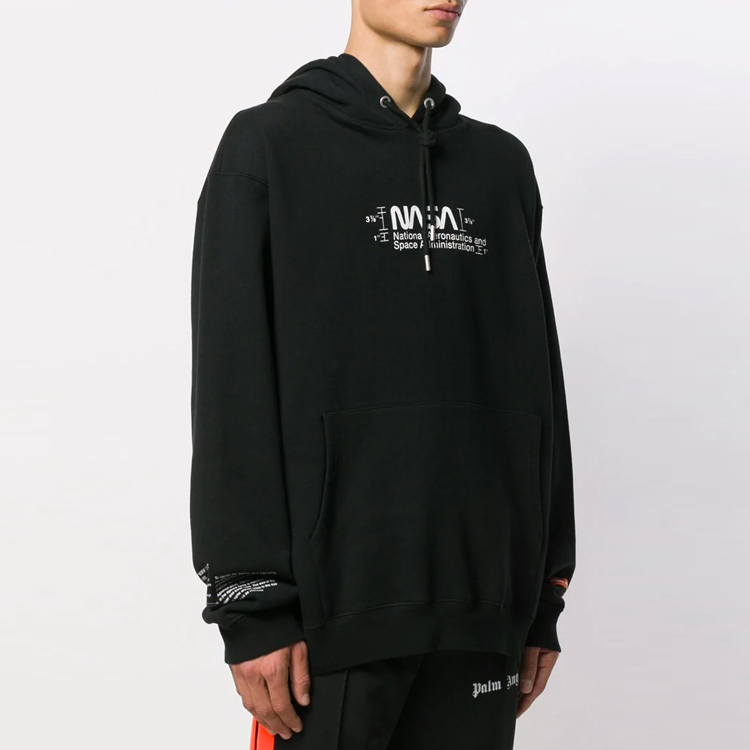 Purchase Heron Preston x NASA 黑色連帽衫 男女性聯名款 HMBB004F198080181001