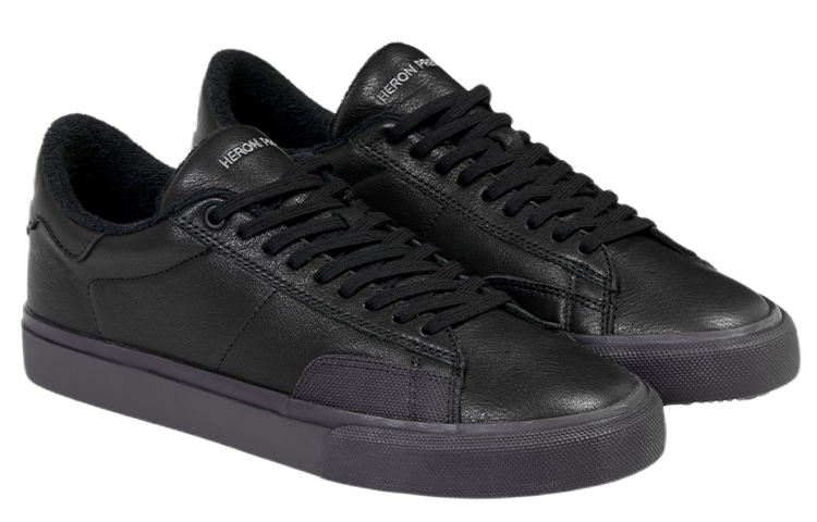 Lookbook HERON PRESTON 低筒運動板鞋 黑色