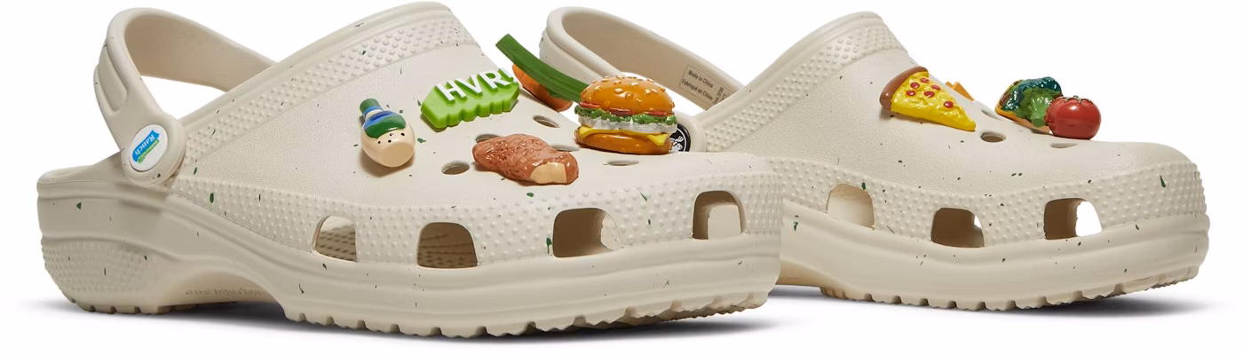 Hidden Valley Ranch x Crocs经典拖鞋'白色' 207698-90H Cheap Hidden Valley Ranch x Crocs经典拖鞋'白色' 207698-90H