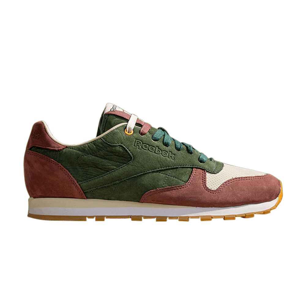 Highs and Lows x Reebok Classic Leather CTM 'French Roast Green Coffee' V53670