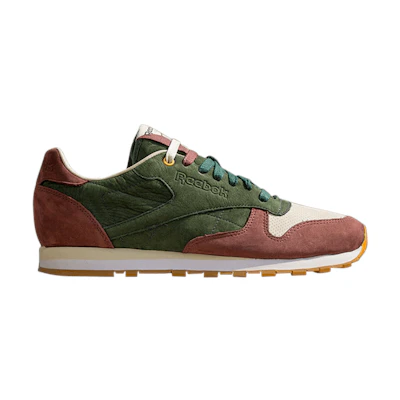 Highs and Lows Reebok Classic Leather CTM 'French Roast Green Coffee'