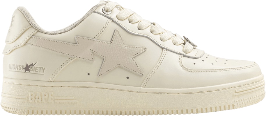 Highsnobiety x BAPE Bapesta 'Kebutuhan Harian' 1J73191911-BEI Buy Highsnobiety x BAPE Bapesta 'Kebutuhan Harian' 1J73191911-BEI