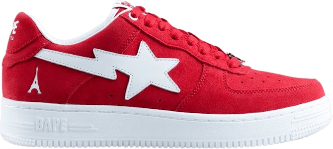 하이스노비에티 x 베이프 배피스타 '낫 인 파리' 레드 HB-BAPE-PARIS-RED Buy 하이스노비에티 x 베이프 배피스타 '낫 인 파리' 레드 HB-BAPE-PARIS-RED