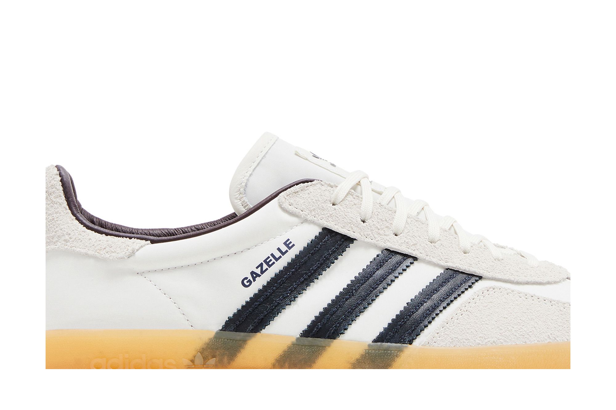 Shop Hikari Shibata x adidas Gazelle Indoor 'Putih Abu Malam Gum' IH9985