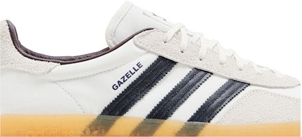柴田光 x adidas originals GAZELLE INDOOR 舒適百搭 防滑耐磨 低幫 板鞋 男女同款 白黑色 Shop 柴田光 x adidas originals GAZELLE INDOOR 舒適百搭 防滑耐磨 低幫 板鞋 男女同款 白黑色