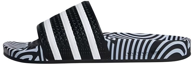 hirocoledge-x-adidas-adilette-slides-takahashi-hiroko-black-white