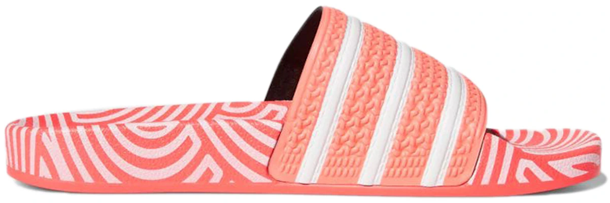 Hirocoledge x adidas Adilette Slides ''Takahashi Hiroko - Rose Signal'' FY1593 Order Hirocoledge x adidas Adilette Slides ''Takahashi Hiroko - Rose Signal'' FY1593