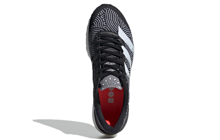 Purchase 阿迪達斯 Adizero Adios 5 東京輕便透氣休閒跑步鞋 黑白
