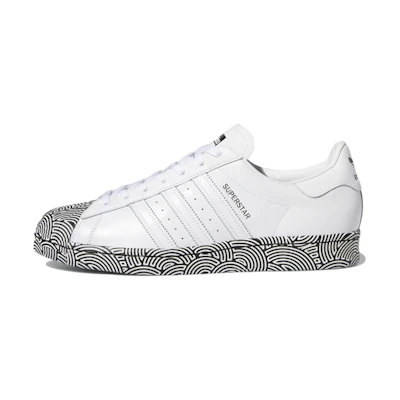 Hirocoledge adidas Superstar 'Takahashi Hiroko - White Black'