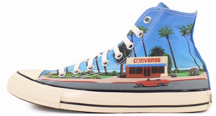 Hiroshi Nagai x Converse All Star US High 'Blue' 1SC809 Buy Hiroshi Nagai x Converse All Star US High 'Blue' 1SC809