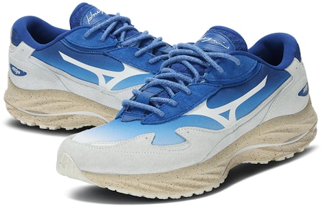 永井博 x 美津浓 Wave Rider Beta '蓝灰' D1GA241001 Lookbook 永井博 x 美津浓 Wave Rider Beta '蓝灰' D1GA241001