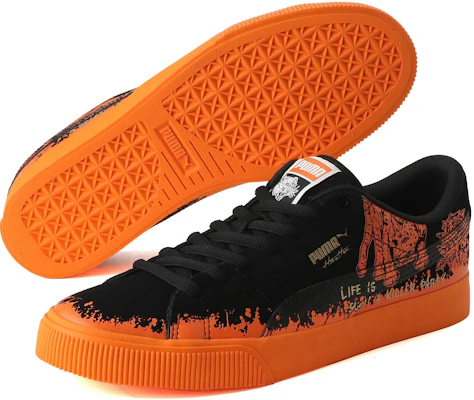 Hirotton x Puma Suede Skate ''Noir Puma-Orange Éclatant'' 389993-01 Lookbook Hirotton x Puma Suede Skate ''Noir Puma-Orange Éclatant'' 389993-01