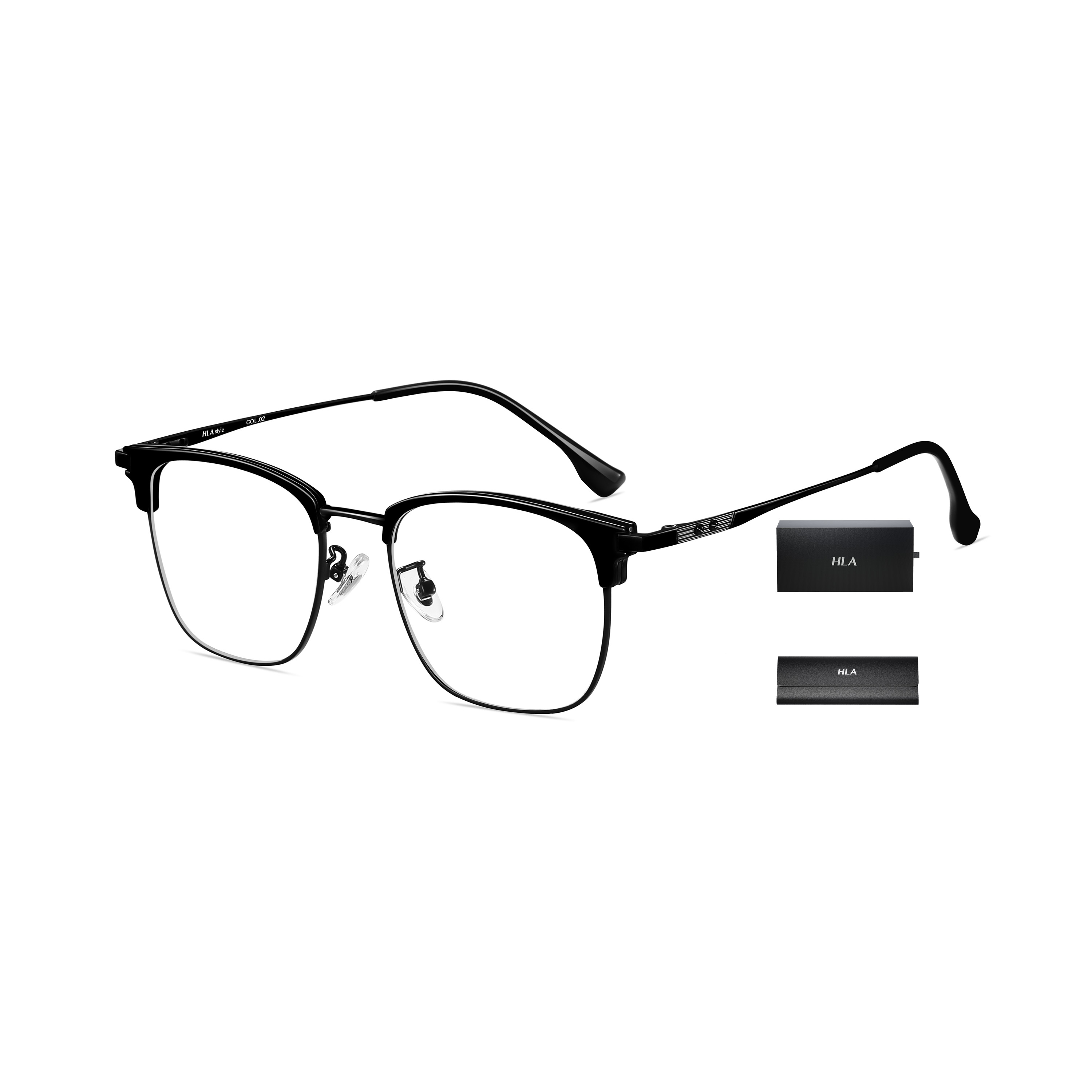 HLA Blue Light Blocking Glasses - Trendy Eyewear for Men & Women HEAGXA0AAHL107