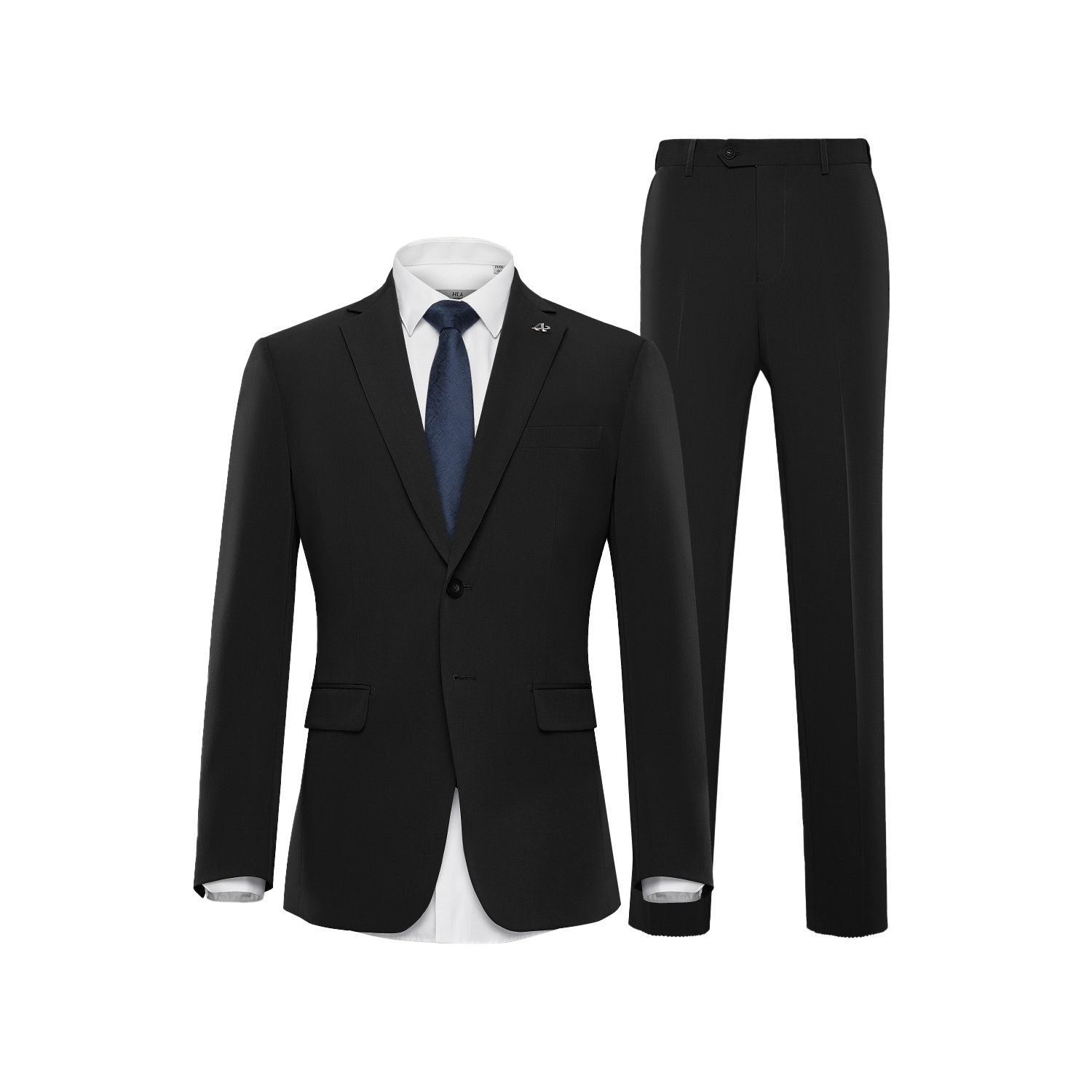 HLA Easy-Care Business Suit Wedding Formal Office Attire Set HTXAW1W002A