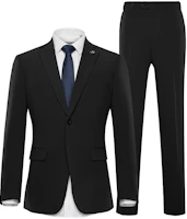 HLA Easy-Care Business Suit Wedding Formal Office Attire Set HTXAW1W002A HLA Easy-Care Business Suit Wedding Formal Office Attire Set HTXAW1W002A