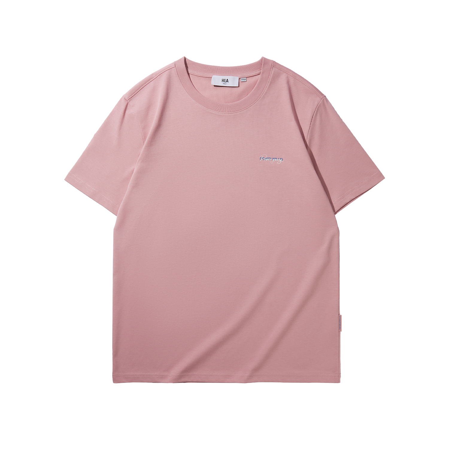 HLA Power Young Crewneck Cooling Short Sleeve T-Shirt HNTBW2W168A