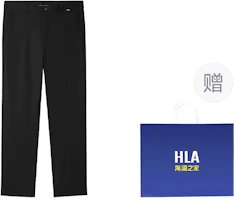 HLA Stretch Slim Fit Business Casual Solid Straight Pants Comfortable Design HKXAW1W002A HLA Stretch Slim Fit Business Casual Solid Straight Pants Comfortable Design HKXAW1W002A