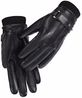 HLA Touchscreen Windproof Thermal Gloves - Synthetic Leather & Wool Blend HXASTM2ACSZ263 HLA Touchscreen Windproof Thermal Gloves - Synthetic Leather & Wool Blend HXASTM2ACSZ263
