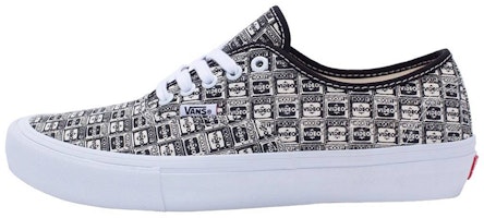 Vans Hockey X Video Radio Authentic Pro 'White Black' VN0A5HVA389 Vans Hockey X Video Radio Authentic Pro 'White Black' VN0A5HVA389