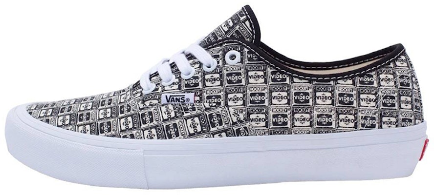 Vans Hockey X Video Radio Authentic Pro 'White Black' VN0A5HVA389 Buy Vans Hockey X Video Radio Authentic Pro 'White Black' VN0A5HVA389