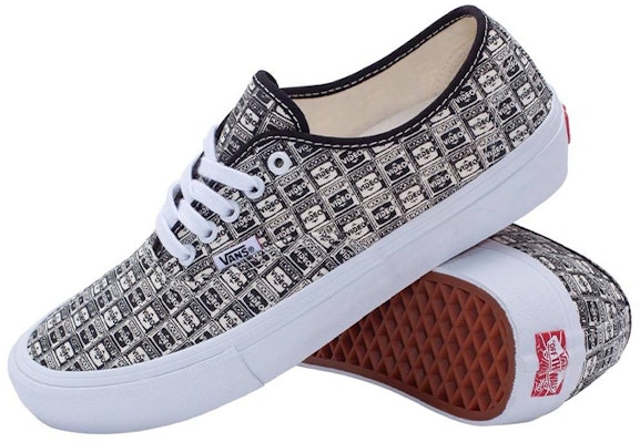 Vans Hockey X Video Radio Authentic Pro 'White Black' VN0A5HVA389 Lookbook Vans Hockey X Video Radio Authentic Pro 'White Black' VN0A5HVA389