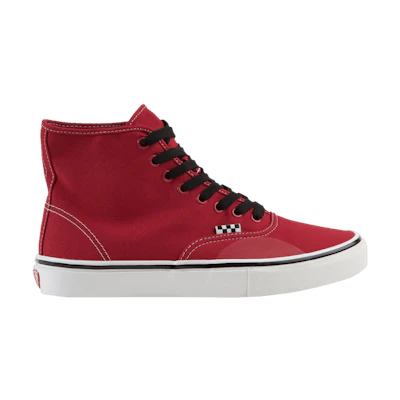 Hockey Vans Skate Authentic High 'Andrew Allen - Red'