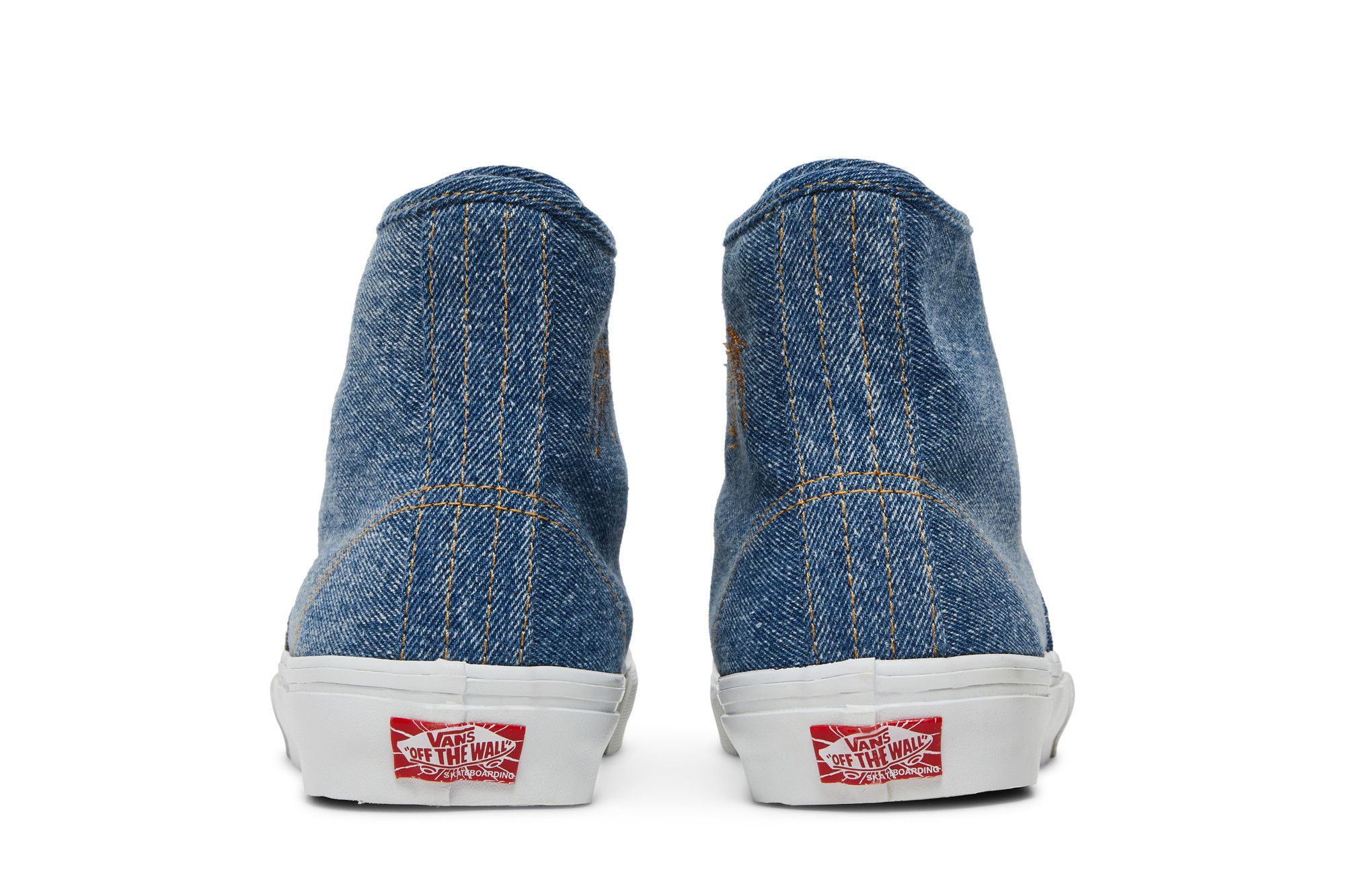 Details for Hockey x Vans Skate Authentic High 'Andrew Allen - Denim' VN0A4BWO6VQ1
